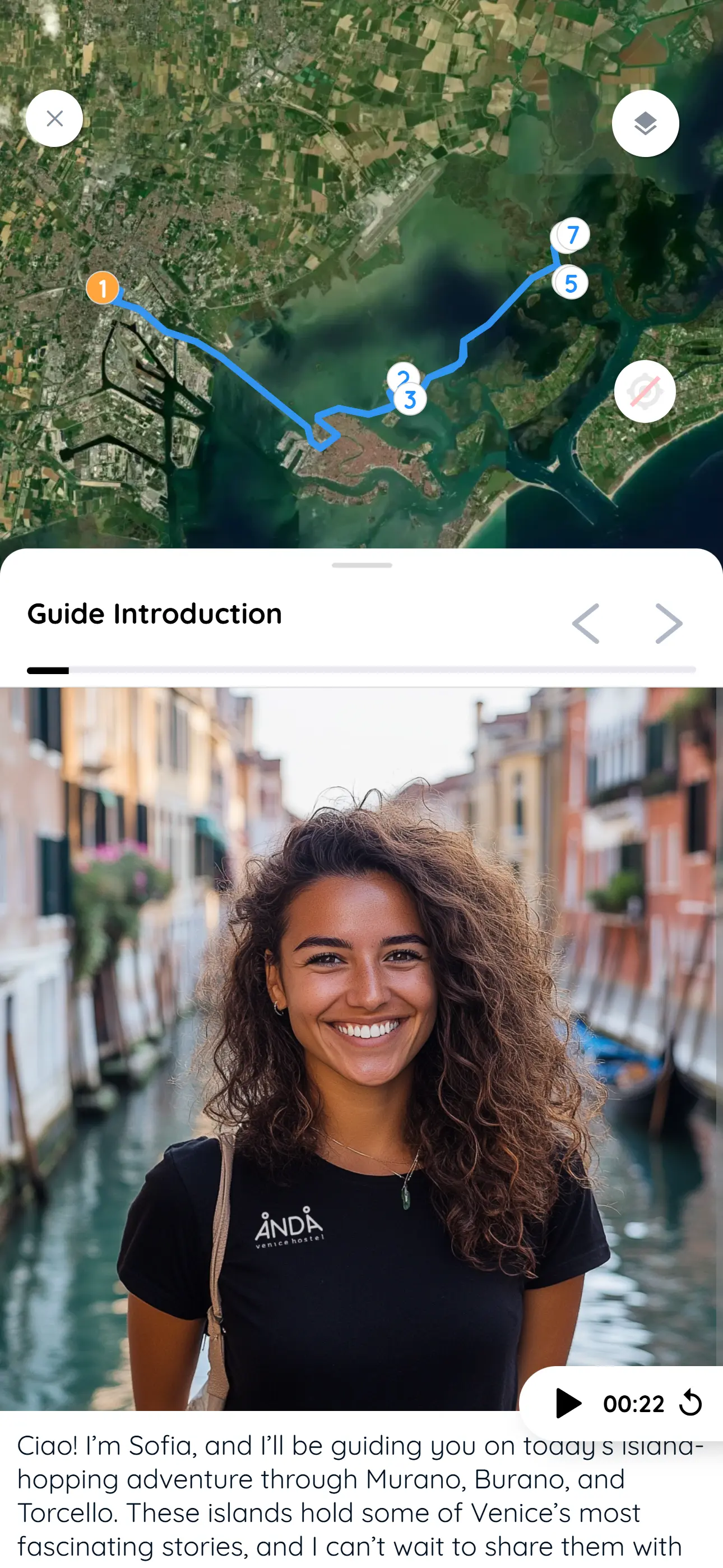 Self-guided Venice walking tour